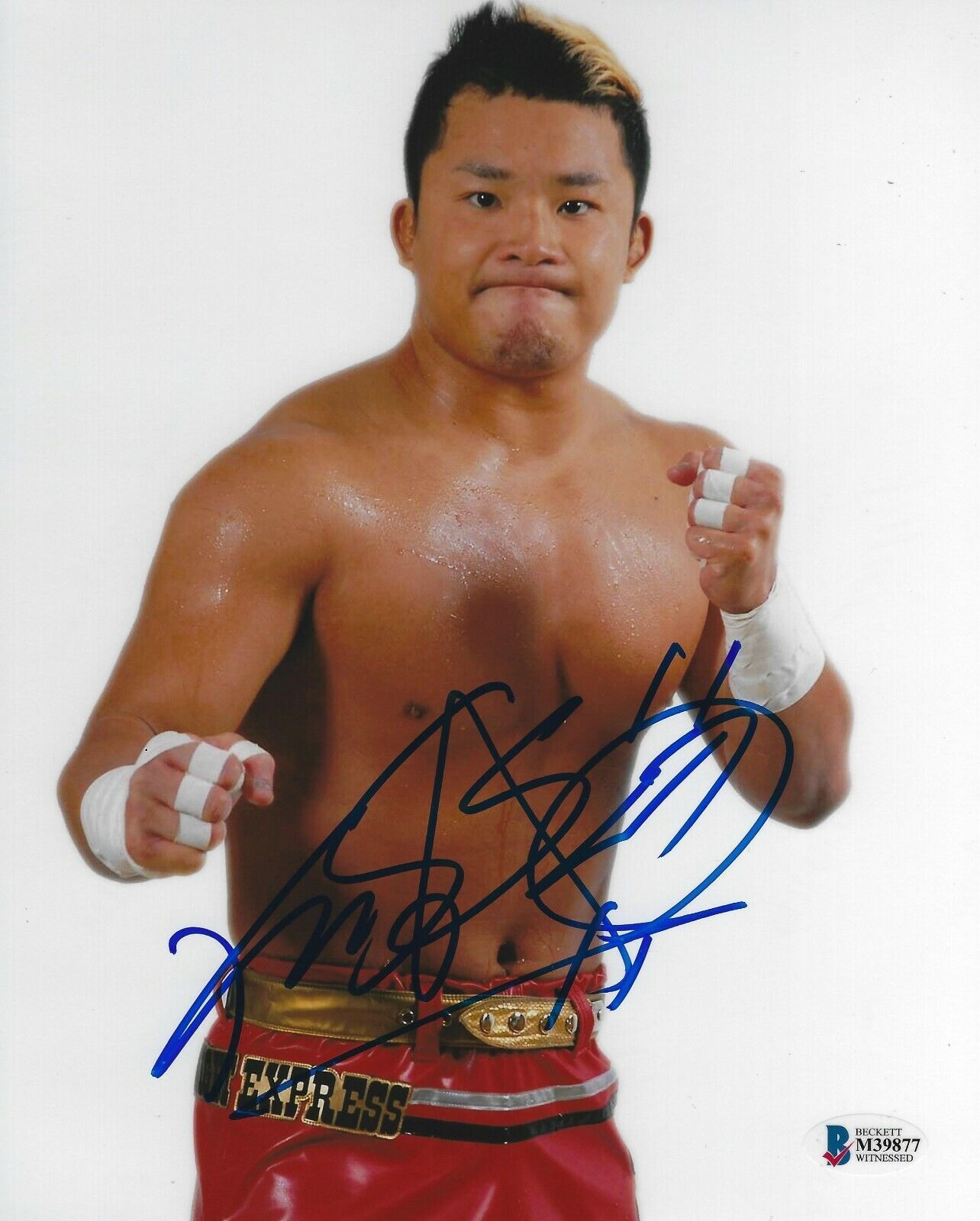 Kushida Signed 8x10 Photo Poster painting BAS Beckett COA New Japan Pro Wrestling Picture WWE 77