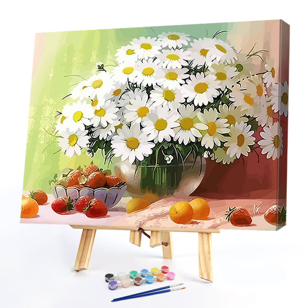 

40x50cm - Paint By Numbers Flower, 501 Original