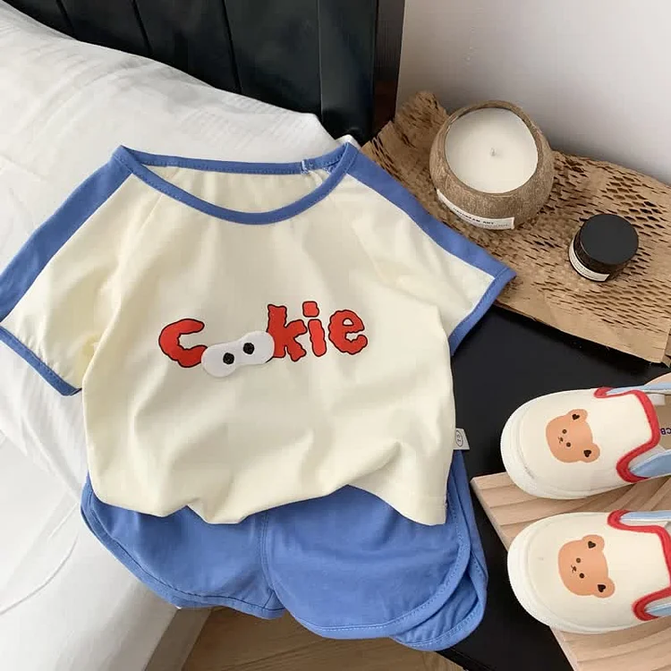 COOKIE Baby Toddler Tee and Shorts Set