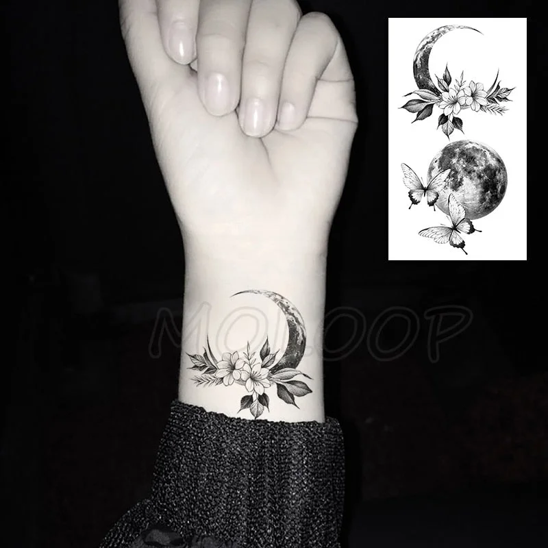 Water Transfer Tattoo Sexy Running Horse Anime Tattoo Body Art Waterproof Temporary Fake Flash Tattoo for Man Woman 10.5*6cm