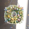 DIY Easter Wreath Diamond Painting Acrylic Hanging Pendant