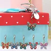 5pcs DIY Full Drill Diamond Painting Special Shaped Butterfly Keychain Gift
