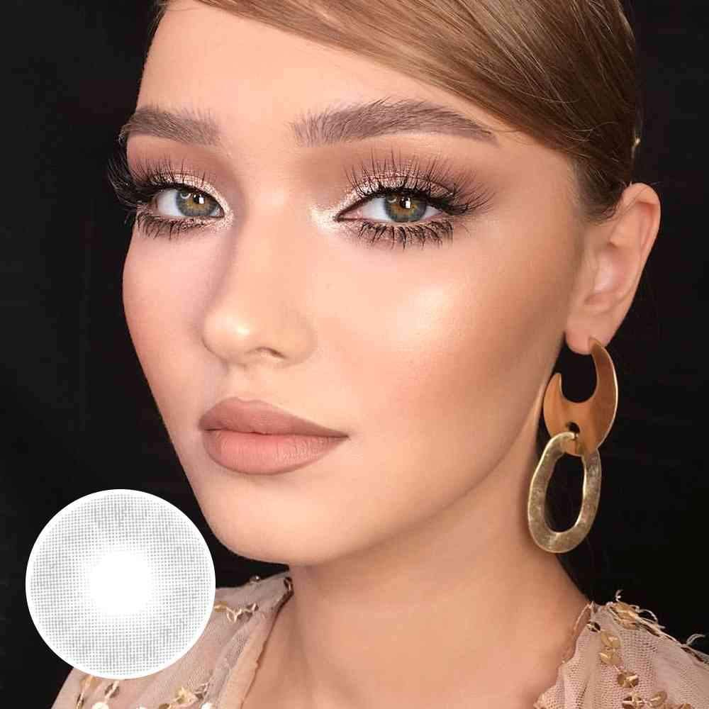 Pony Gray Natural Colored Contact Lenses