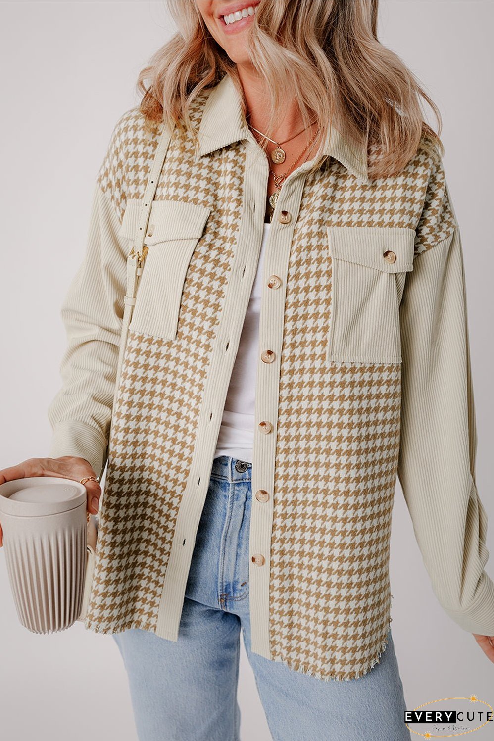 Mixed Texture Shacket