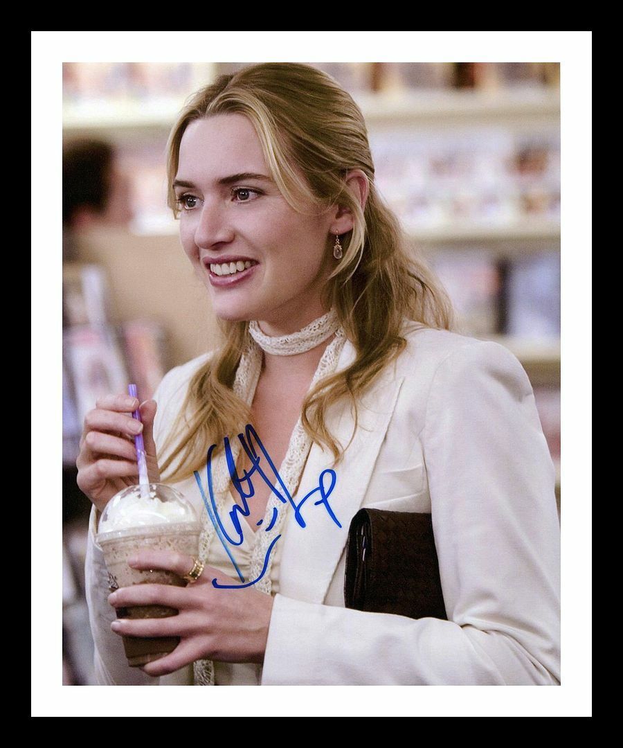 Kate Winslet Autographed Signed & Framed Photo Poster painting 2