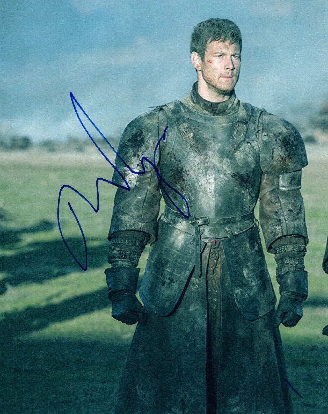 Tom Hopper Signed Autographed 8x10 Photo Poster painting Black Sails Merlin Handsome Actor COA