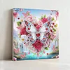 (Pre-Framed)Butterfly-Special Shape Diamond Painting Kit(25x25cm)