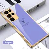 2022 Luxury Deer Pattern Camera All-inclusive Electroplating Process Case For Samsung S22 S21 Series