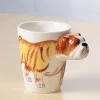 3D Hand-painted Ceramic Mug Animal Coffee Cup