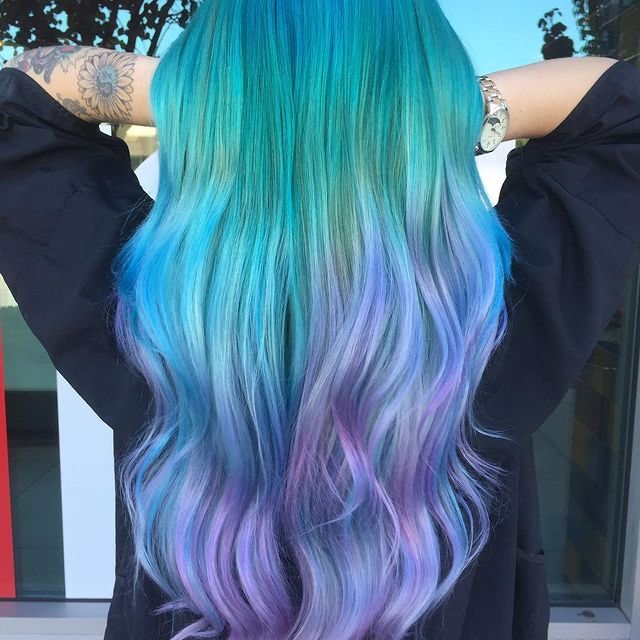 Zaesvini Hair® | (✨NEW) RAINBOW MIXED GREEN COLORS HAIR   LACE WIG 2022 HOT WAVE WIG Zaesvini