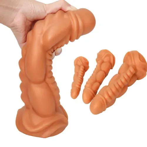 pornhint Pornhint S/M/L Silicone Dildo Realistic Buttplug Plug Adult Soft Plug Faken Penis Sex Toy