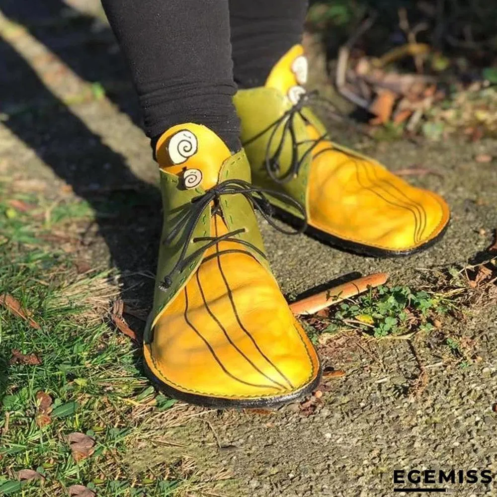 Lace-Up Holiday Soft Loafers | EGEMISS