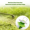 5x Metal Grass String Trimmer Blades Lawn Mower Garden Cutter Replacement