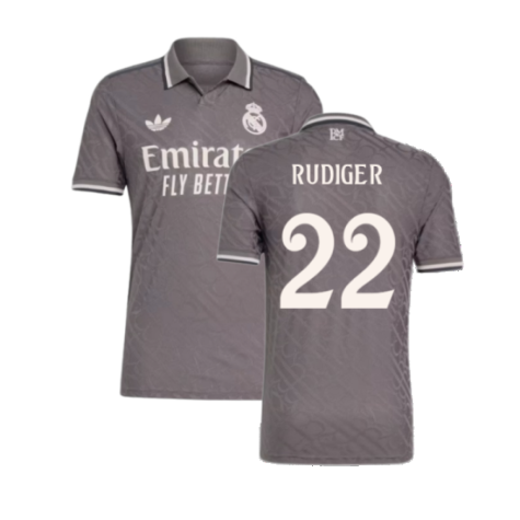 Real Madrid Trikot & Hose Set 2025/26 - Antonio Rüdiger Edition | Offizielle Nachbildung