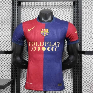 2024/2025 Player Version Barcelona Home (Coldplay) Football Jersey 1:1 Thai Quality