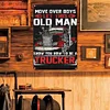 Trucker - Vintage Metal Signs(12*16Inch) - Vehicle