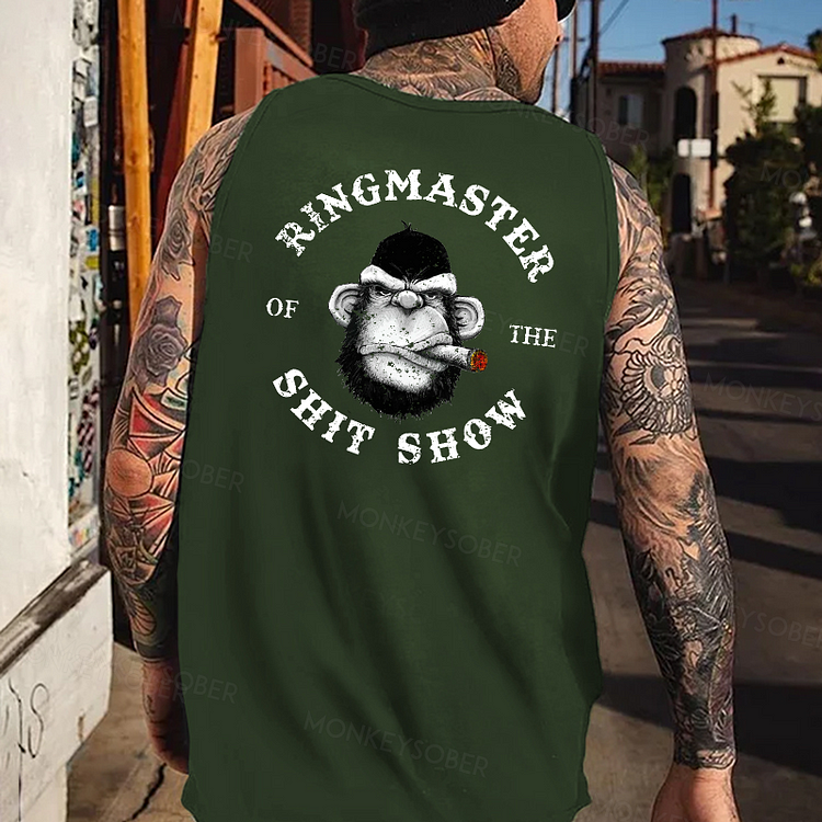 Ringmaster of the shit show Tank Top