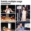 40W Portable Mini LED Fill Light Pocket-Sized Selfie Light Dual-Color Adjustable Soft Fill Light Type-C Charging Handheld 2800K-9000K Beauty Lamp for Outdoor Camping/Mobile Live Streaming