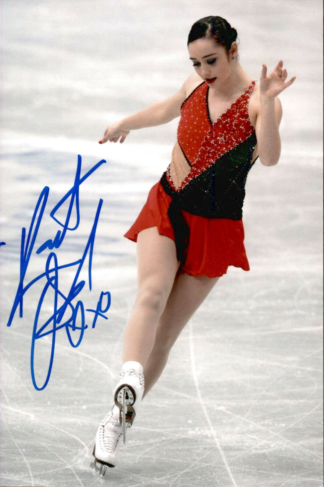 Kaetlyn Osmond SIGNED 4x6 Photo Poster painting Figure Skating OLYMPICS 2014 SOCHI #2