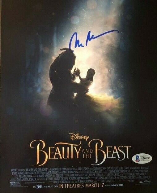 Alan Menken signed autographed 8x10 Beauty and the Beast Photo Poster painting BECKETT COA