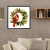 Diamond Painting-DIY Full Round Drill Cardinal on a Branch(40*40cm)