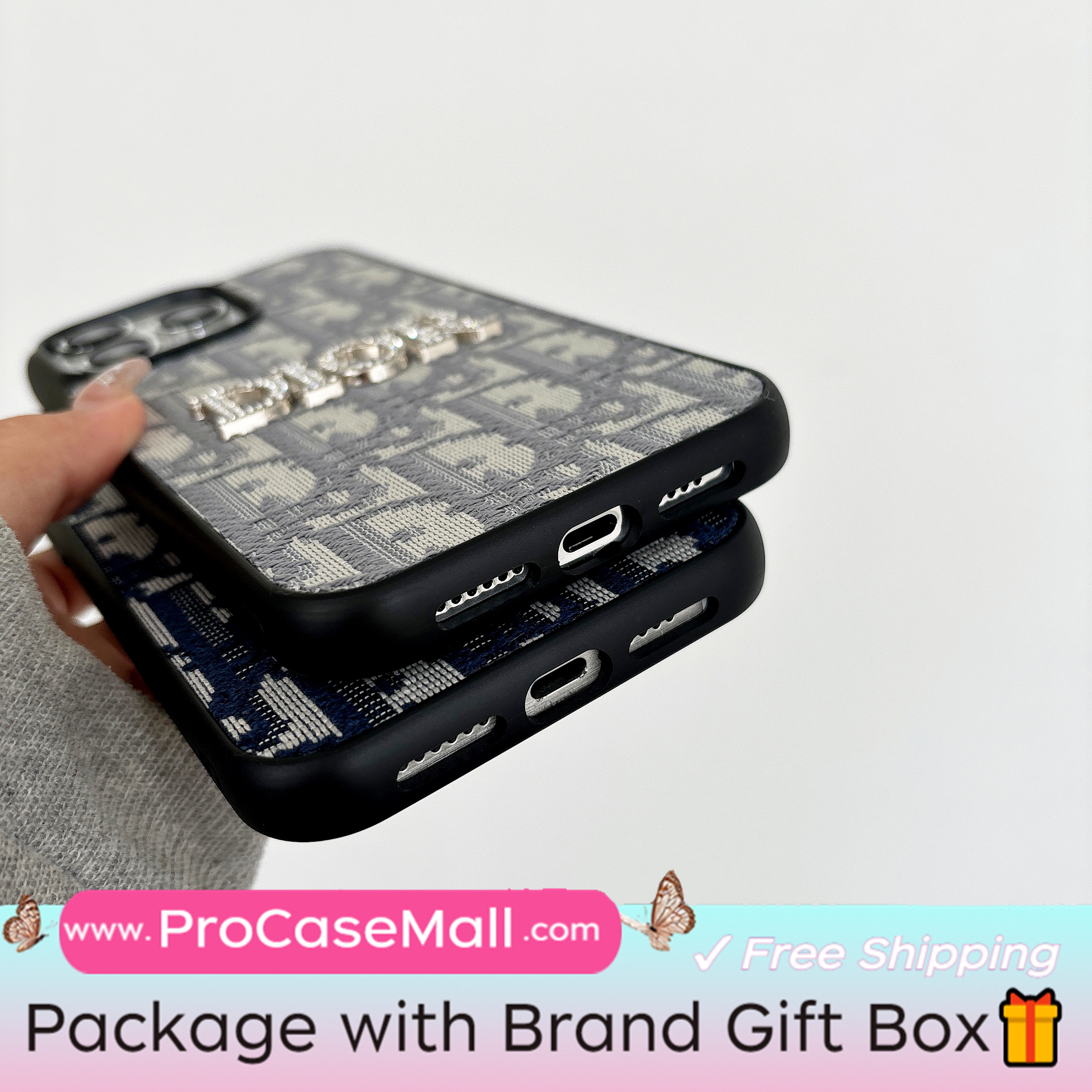 Charming Dior Logos Monograms Design Apple iPhone Case