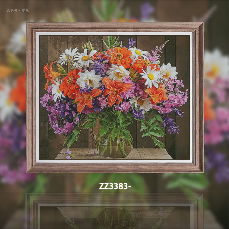 [ZZ3383-Bright]  Painting Fairy Cross Stitch