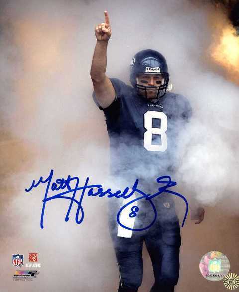 Matt Hasselbeck Seattle Seahawks Autographed Signed 8x10 Photo Poster painting CFS COA