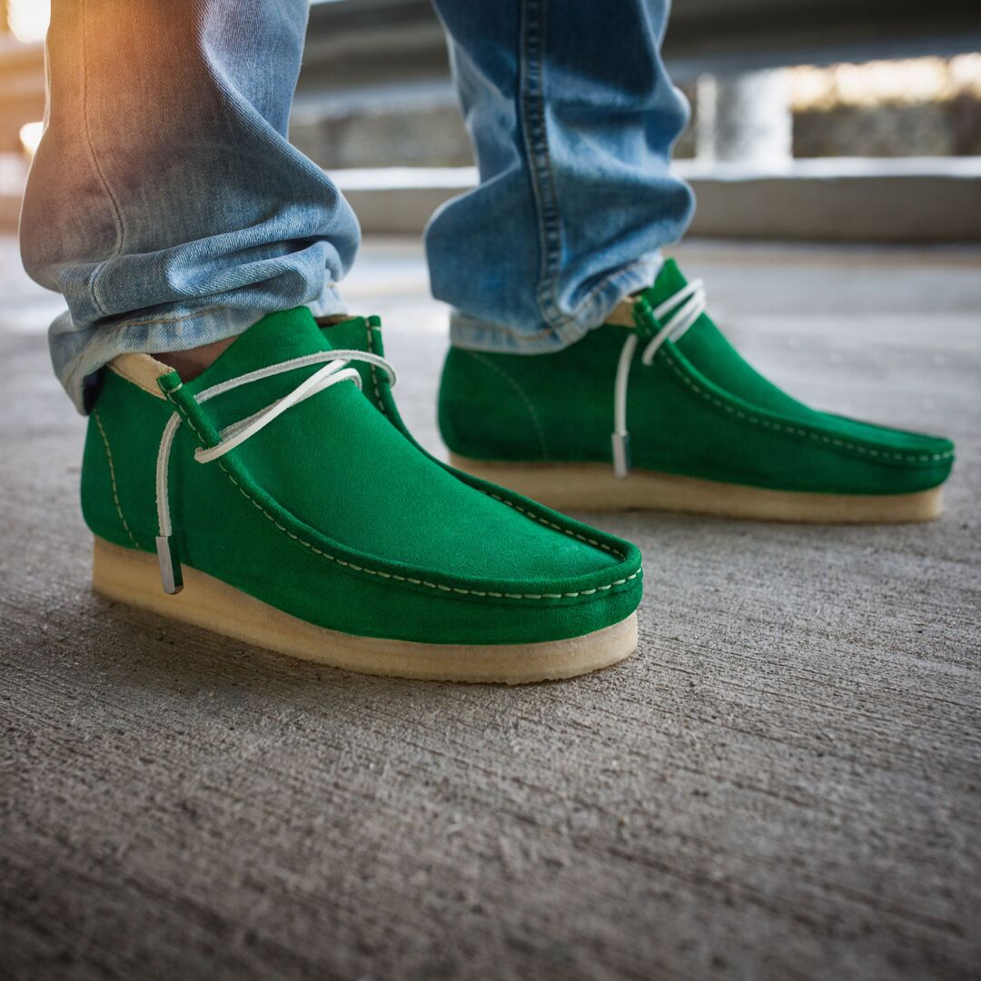 clarks wallabee boot