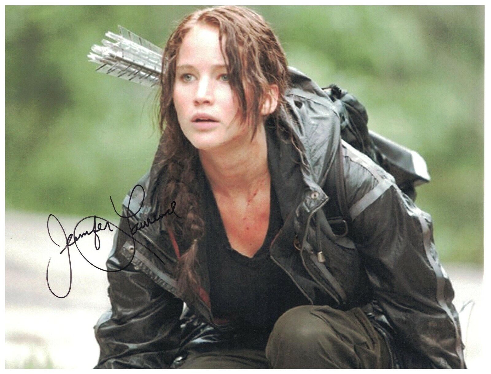 Jennifer Lawrence Signed Autographed 8 1/2 x 11 Photo Poster painting Actress