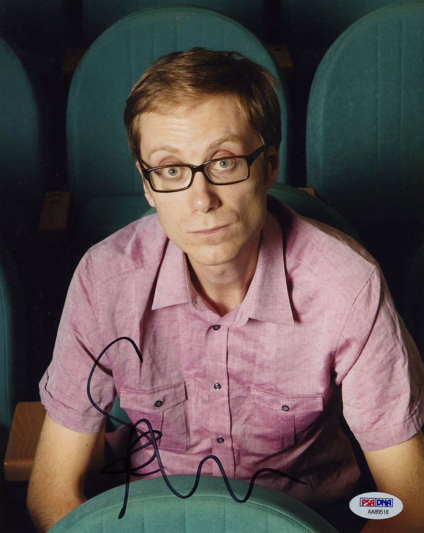 Stephen Merchant SIGNED 8x10 Photo Poster painting Hello Ladies The Office PSA/DNA AUTOGRAPHED