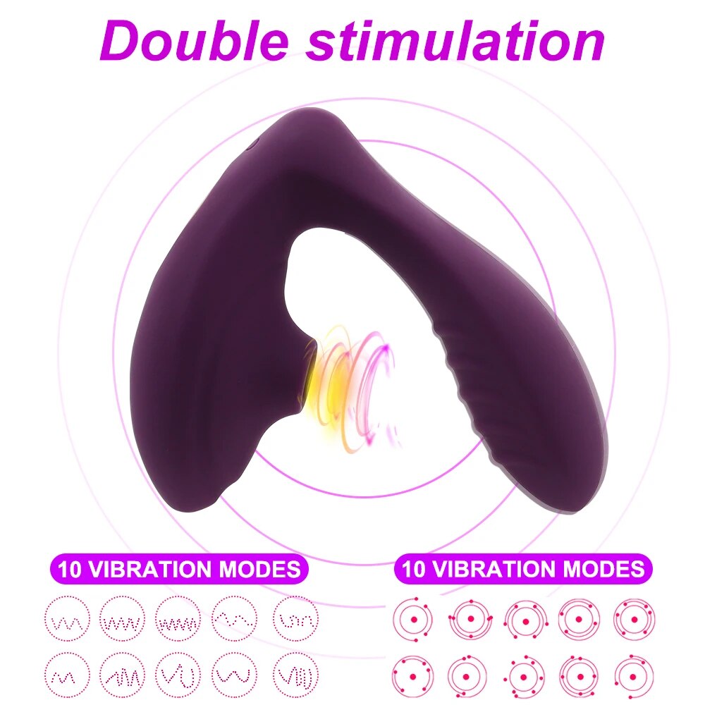 Clitoris Sucker Vibrator with 10 Vibration Modes