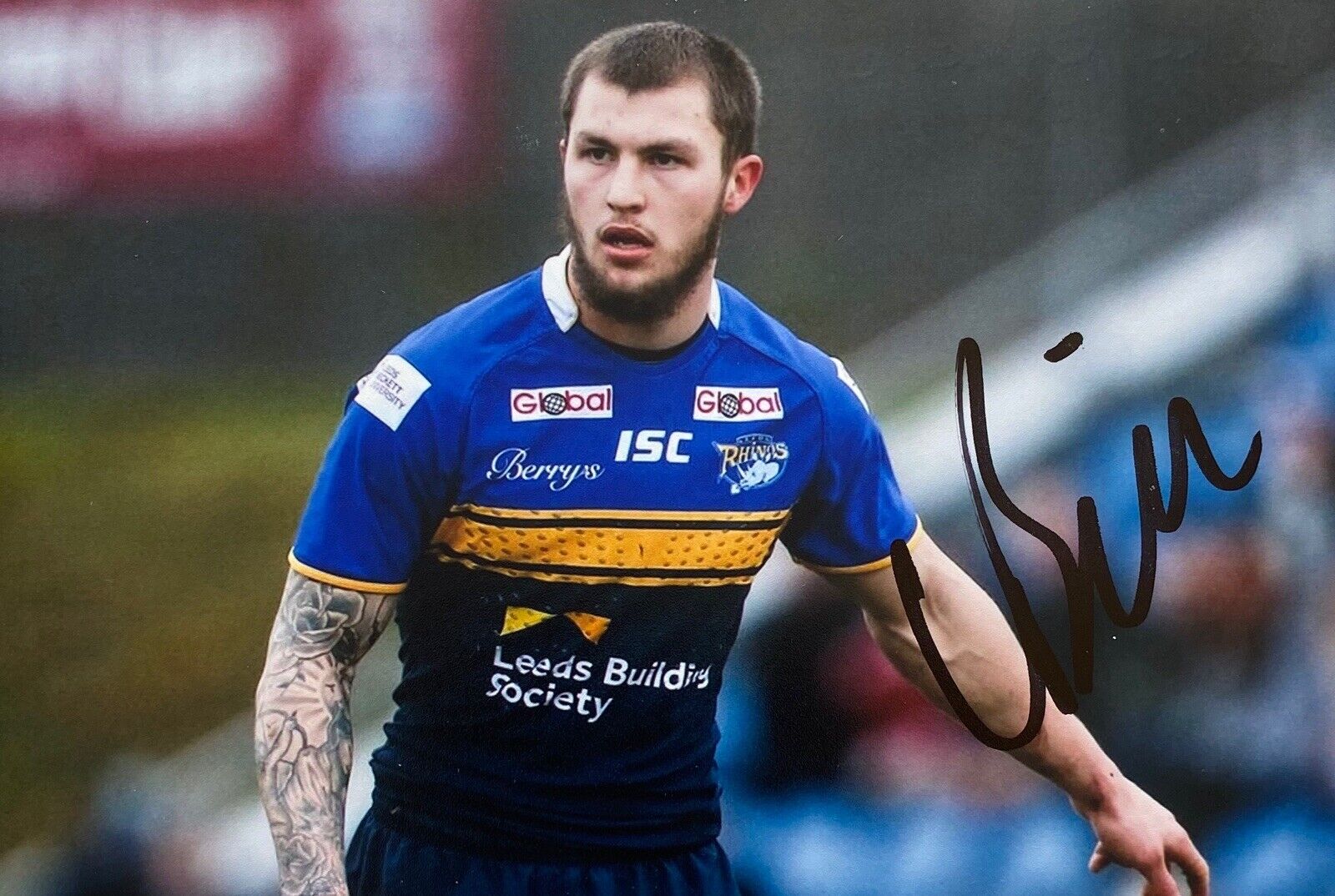 Luke Briscoe Genuine Hand Signed 6X4 Photo Poster painting - Leeds Rhinos