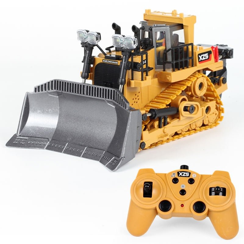 RC Alloy Bulldozer Toys Pushing Sand and Snow