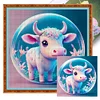 (Multi-Style) Crystal Ball Zodiac Animal-11CT Stamped Cross Stitch 40*40cm/15.75*15.75in