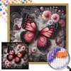 Butterfly - Round AB Drills Diamond Painting(45x45cm)
