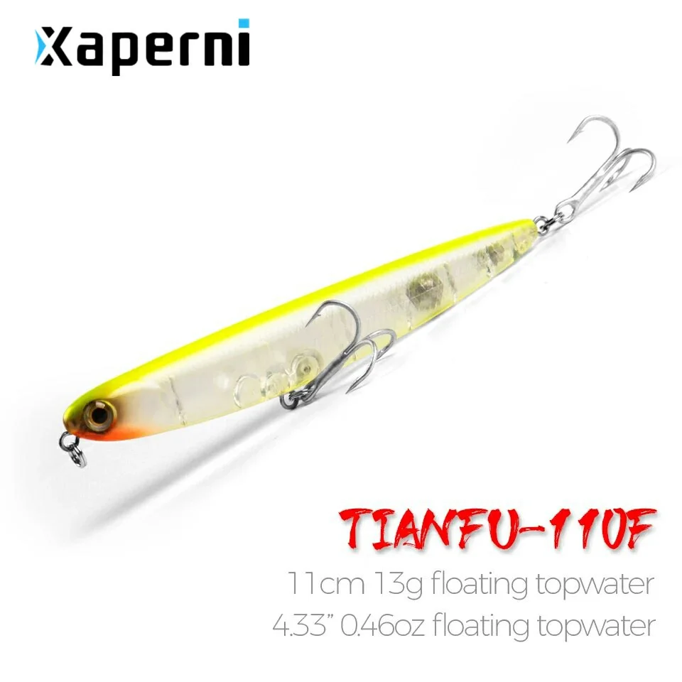 Retail Xaperni  hot model fishing lures hard bait 12color for choose 110mm 13g  minnow,quality professional minnow