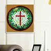 Diamond Painting-DIY Full Round Drill Cross