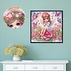 Diamond Painting-DIY Crystal Rhinestone Angel Girl