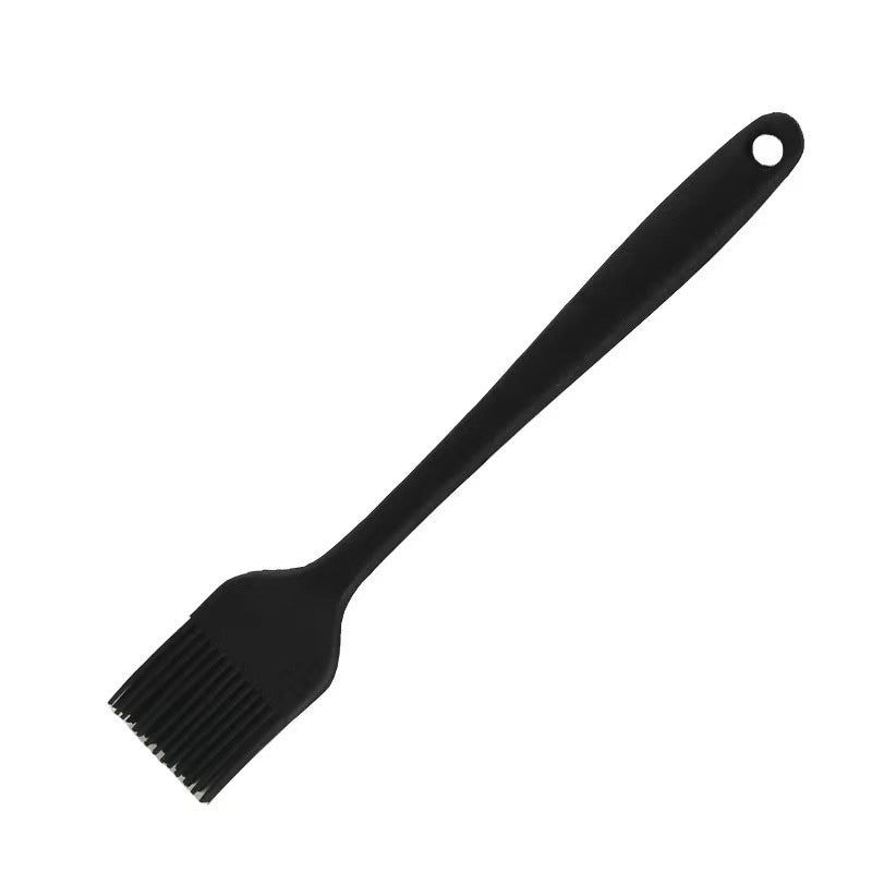 Direct Silicone Oil Brush Barbecue Brush High Temperature Resistant Integrated Brush Baking Tools Scraper Household Silicone Brush Trumpet