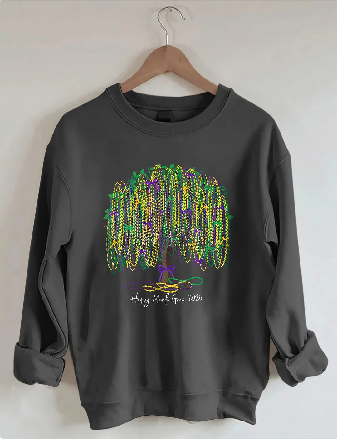 Mardi Gras Tree Sweatshirt