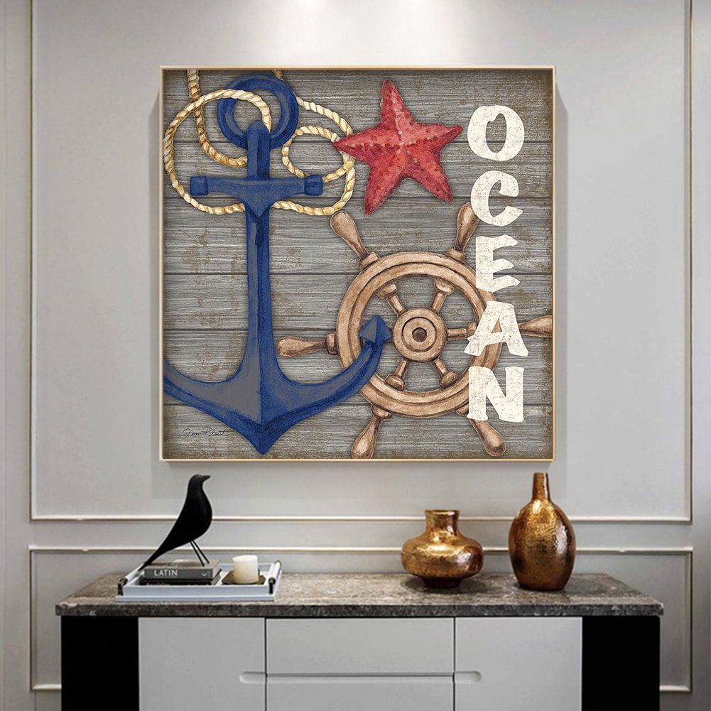 Diamond Painting - Full Round - Anchor