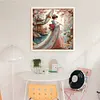 Japanese Beauty-11CT Stamped Cross Stitch 50*50cm/19.69*19.69in