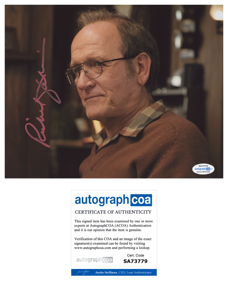 RICHARD JENKINS SIGNED 8X10 Photo Poster painting AUTOGRAPHED THE SHAPE OF WATER  4