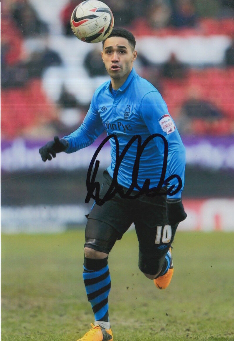 NOTTINGHAM FOREST HAND SIGNED LEWIS MCGUGAN 6X4 Photo Poster painting 9.