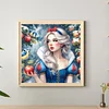 Diamond Painting -DIY Round Drill Snow White（40x40cm）