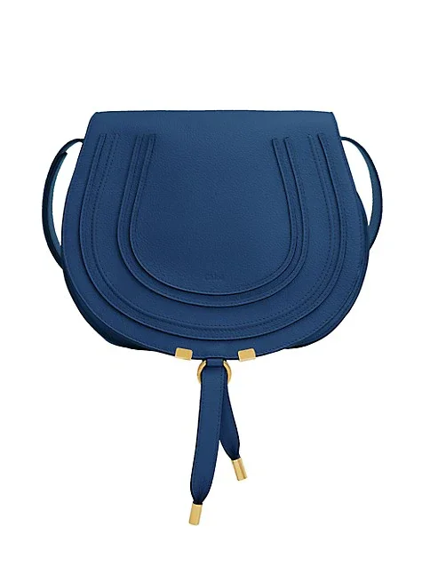 Chloé Small Marcie Grained Leather Satchel