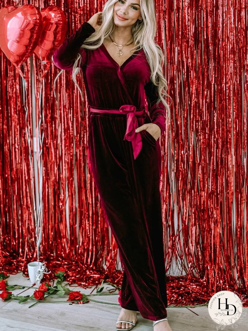 Velvet Jumpsuit for Women: Versatile and Chic