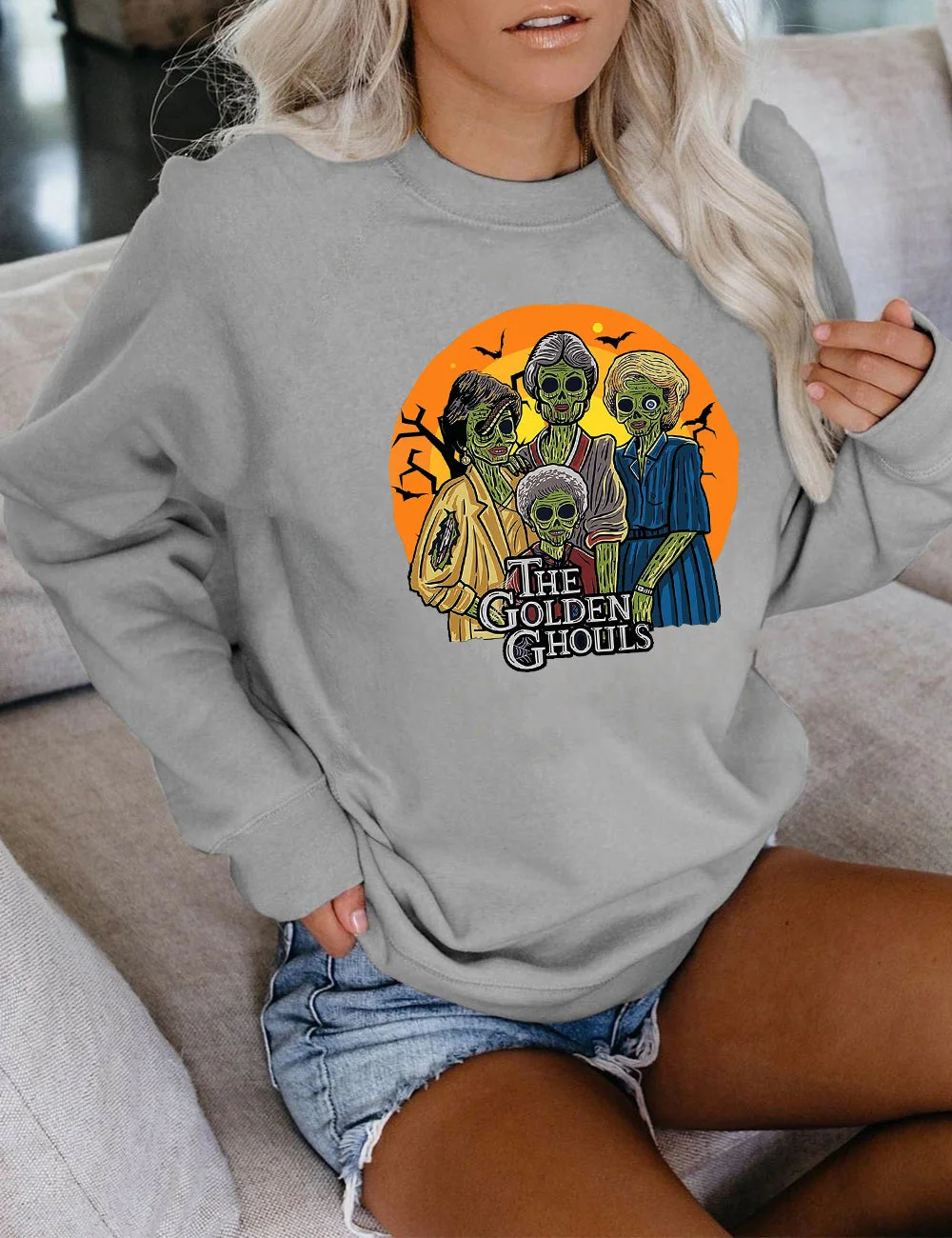The Golden Ghouls Halloween Sweatshirt