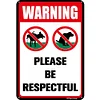 (Multi Style)Warning Sign - Metal Tin Signs(8*12Inch)